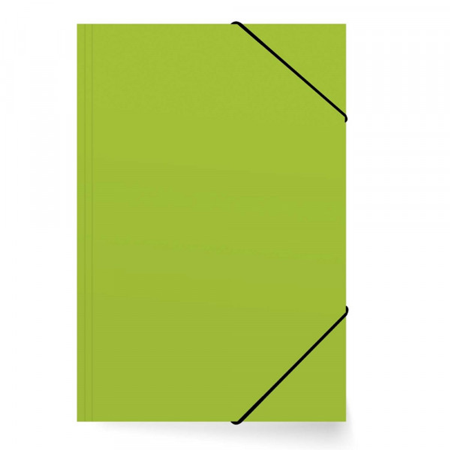 Carpeta Cartón con Elástico Oficio Color Verde (003) ADIX 1