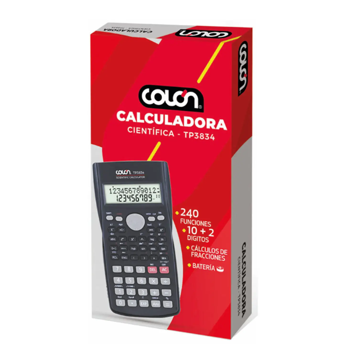 Calculadora Científica 240 Funciones Colon 1