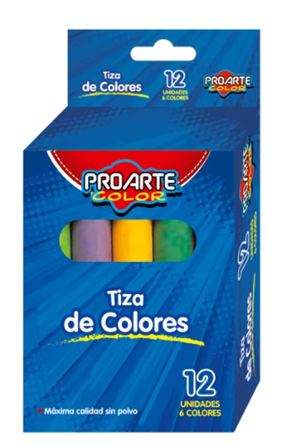 Tiza Proarte Color 12 Panes 1