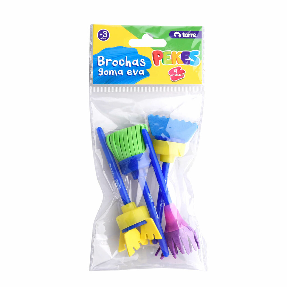 SET BROCHAS GOMA EVA PEKES TORRE 1