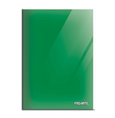 Carpeta Proarte Con Gusano Verde