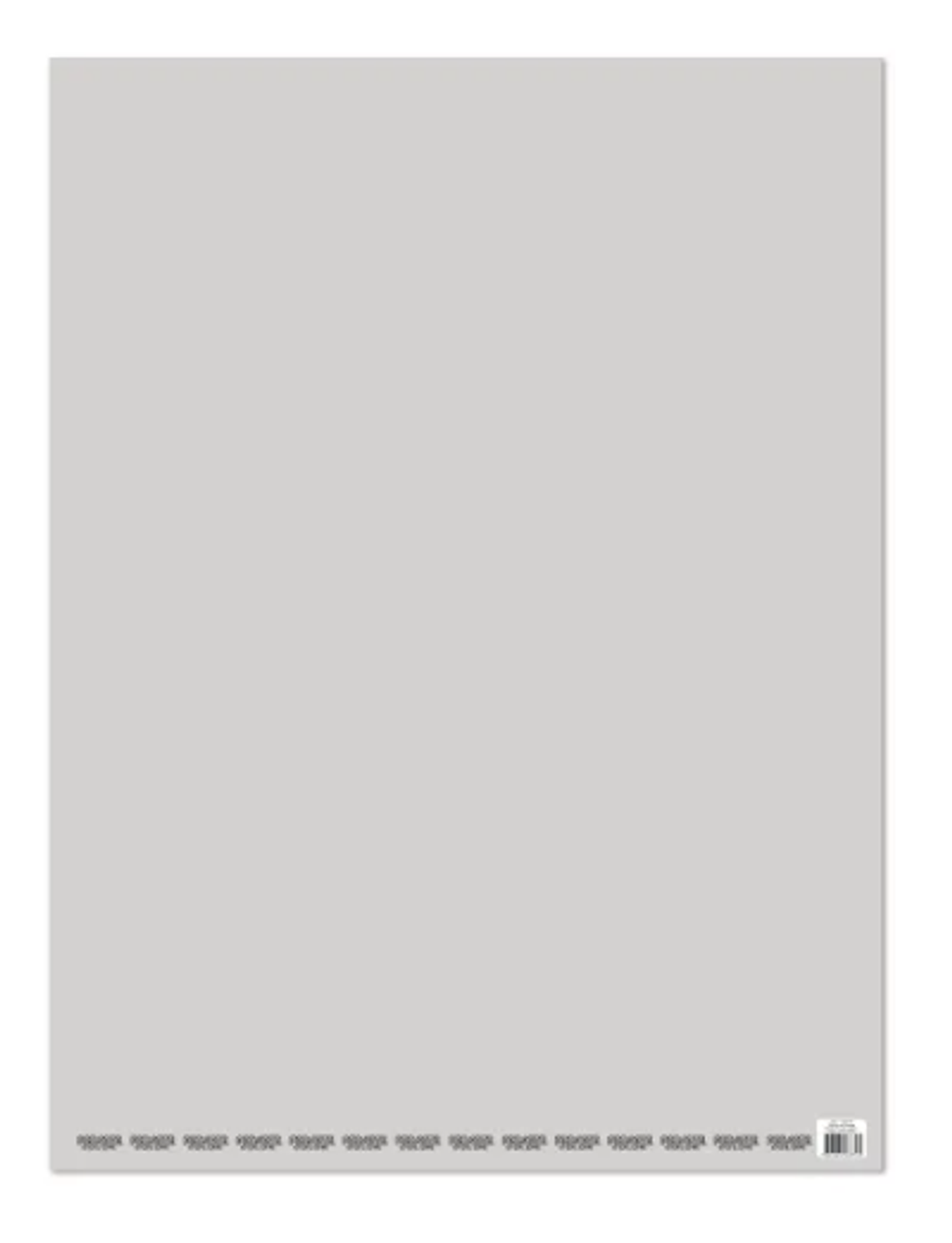 Pliego Cartulina Pintada 53,5x75 cm Color Gris Claro Proarte 1