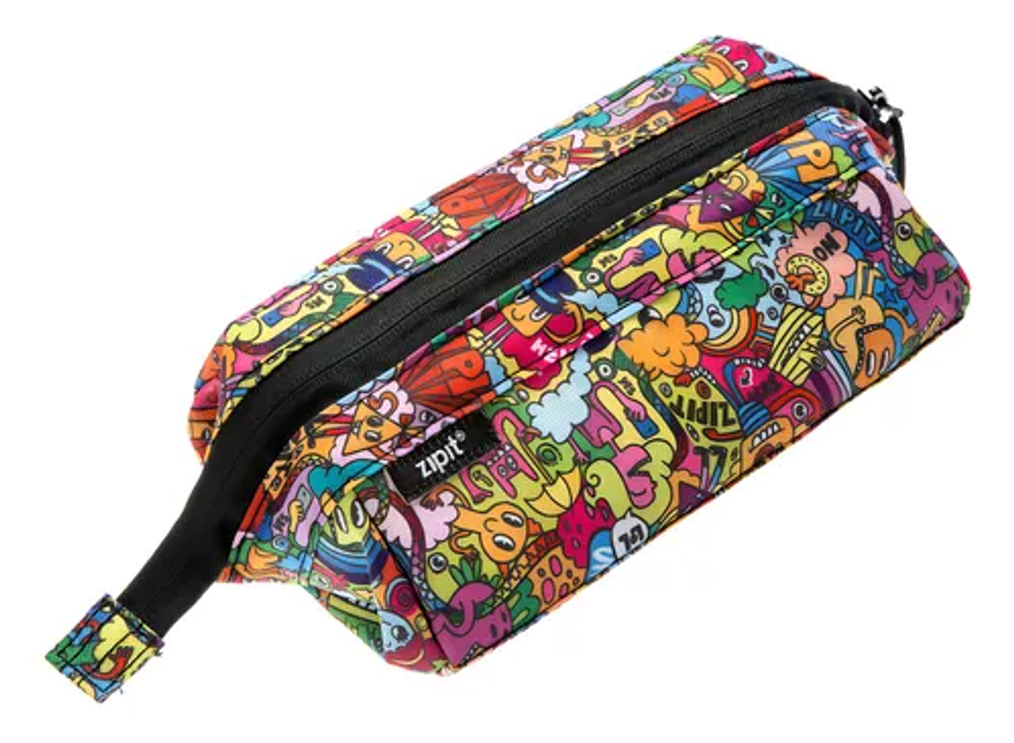 Estuche Lenny Doodles Zipit Faber Castell 1