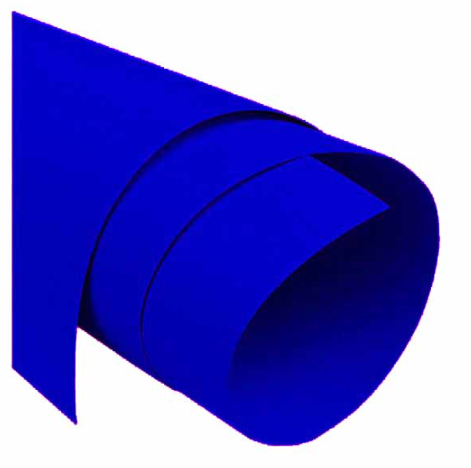 Pliego Cartulina Española Color Azul Paredones 1