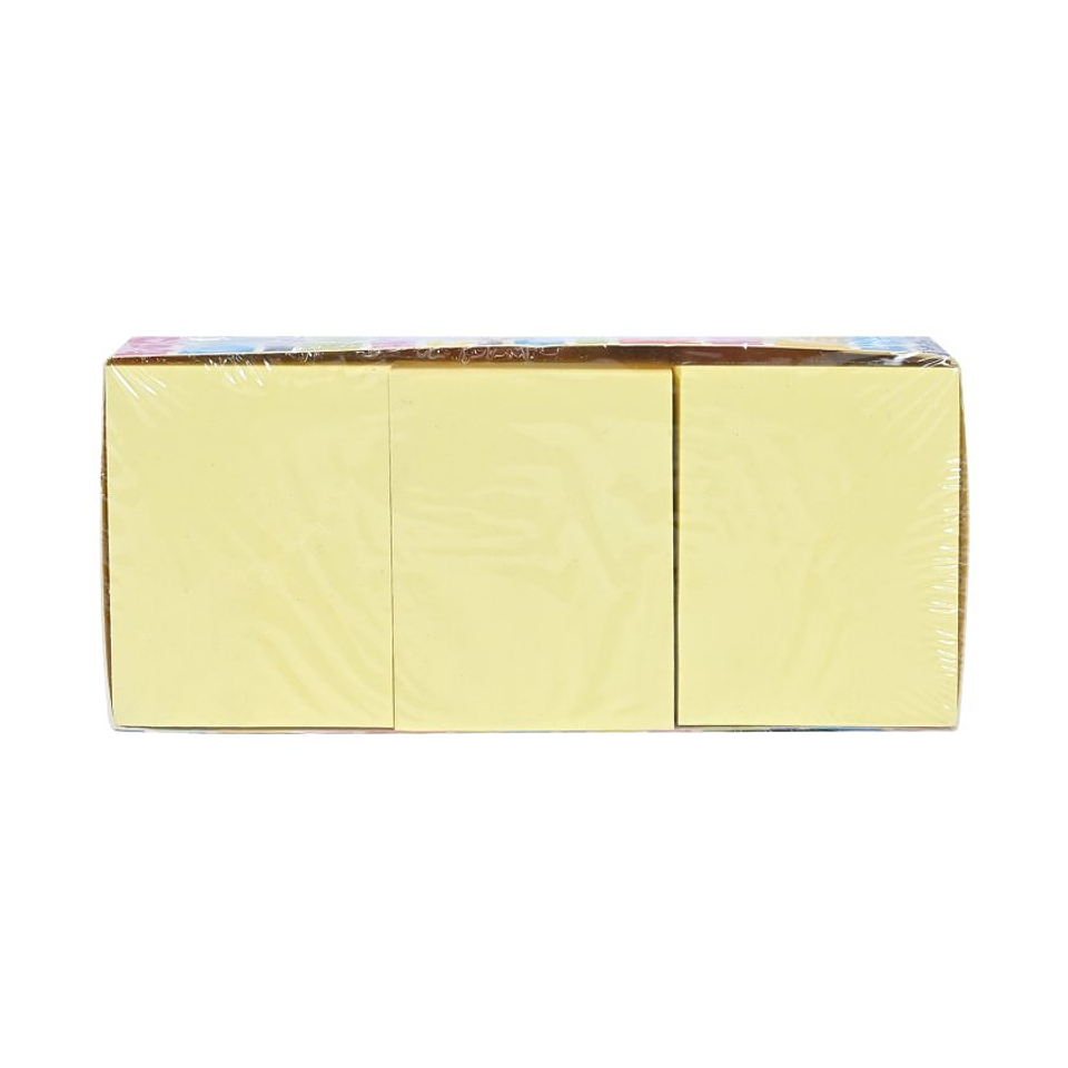 Caja Notas Adhesivas 38x51mm Amarillas 12uni 100hjs Isofit 1