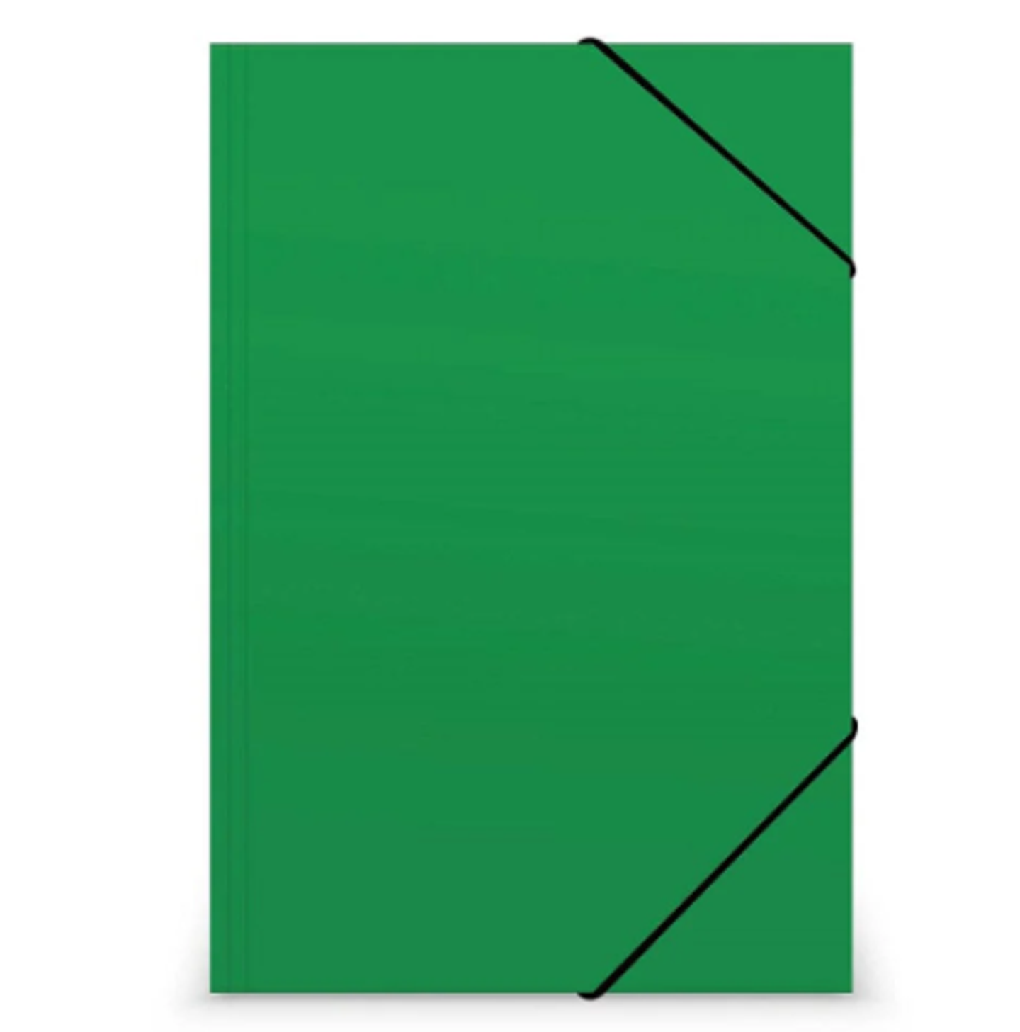 Carpeta con Elástico Color Verde Oficio Inzunza 1