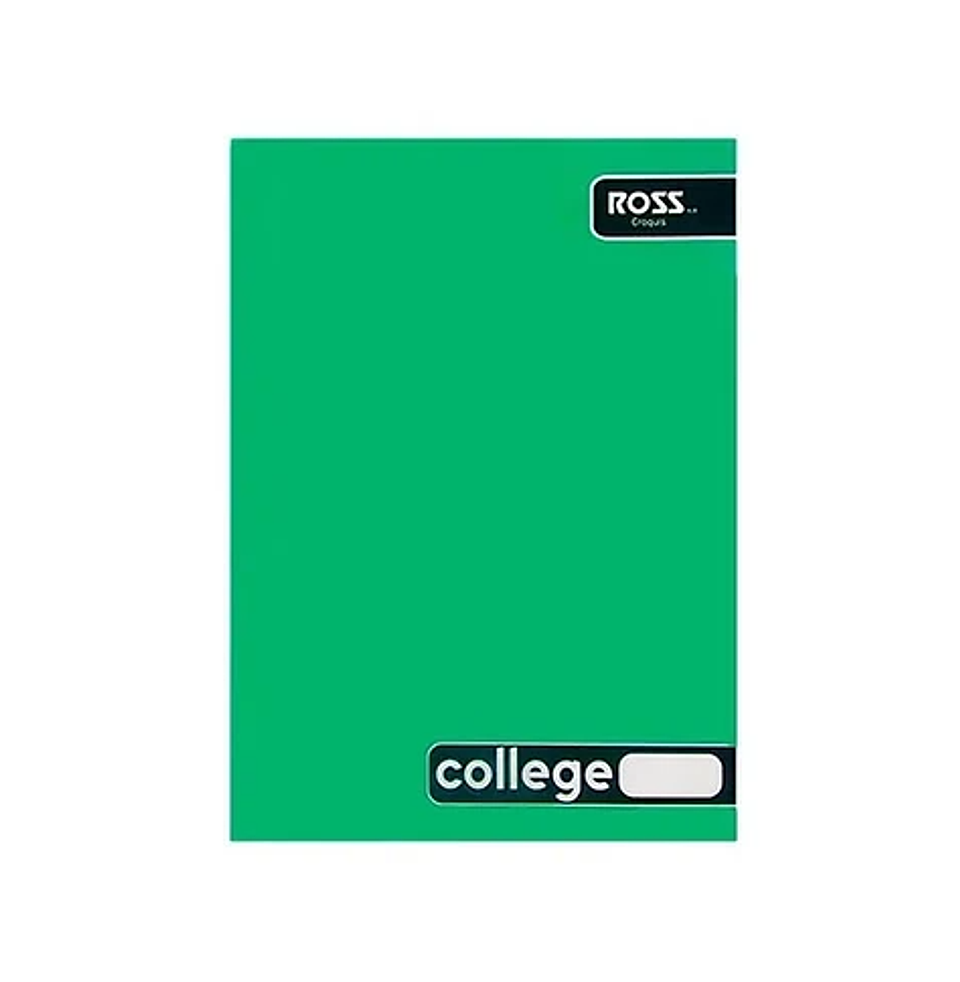 Cuaderno College Croquis Dibujo 100 Hjs Ross 1