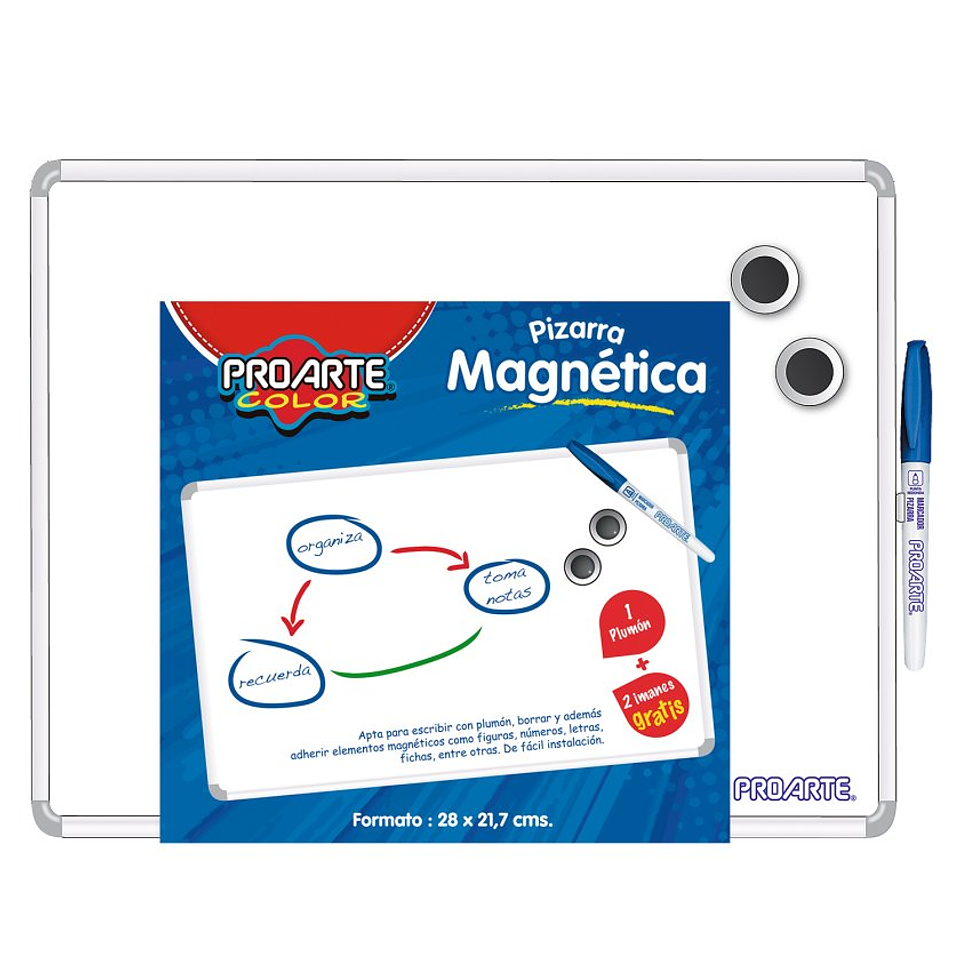 Pizarra Magnetica 28 x 21,7cm Proarte 1