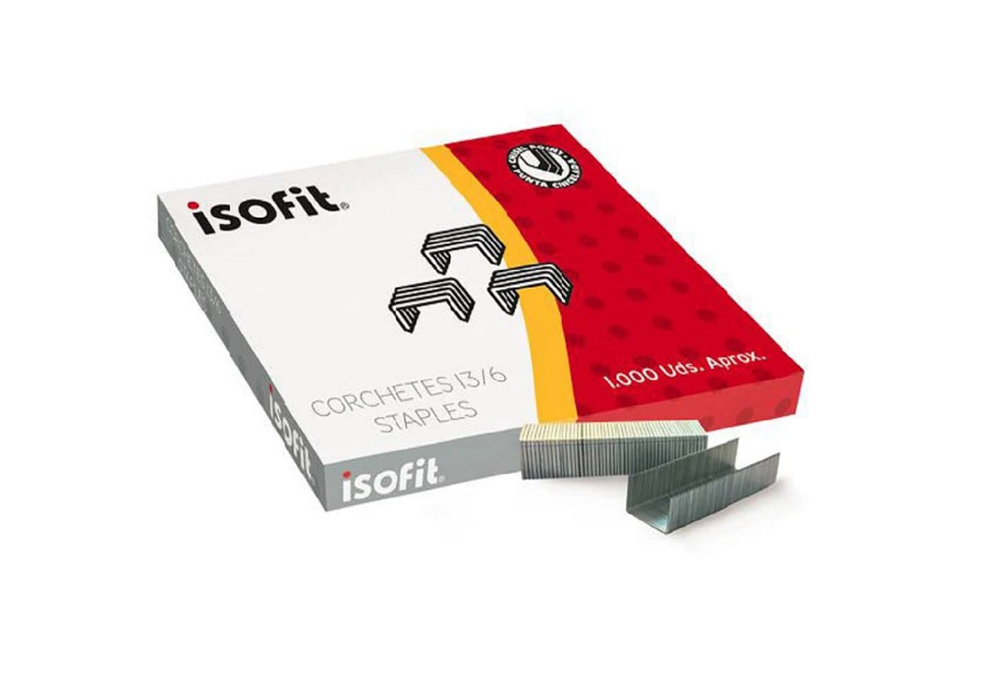 Corchetes 13/ 6 Caja De 1000 Uds Isofit 1