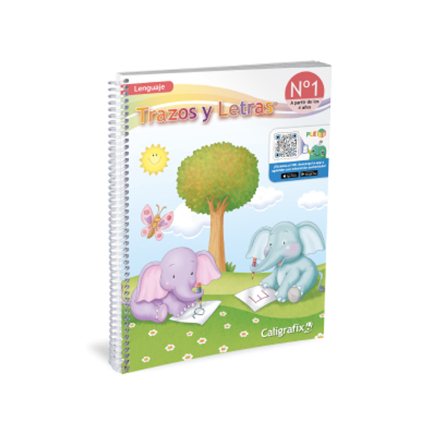 Libro Trazos y Letras N1 Caligrafix 1