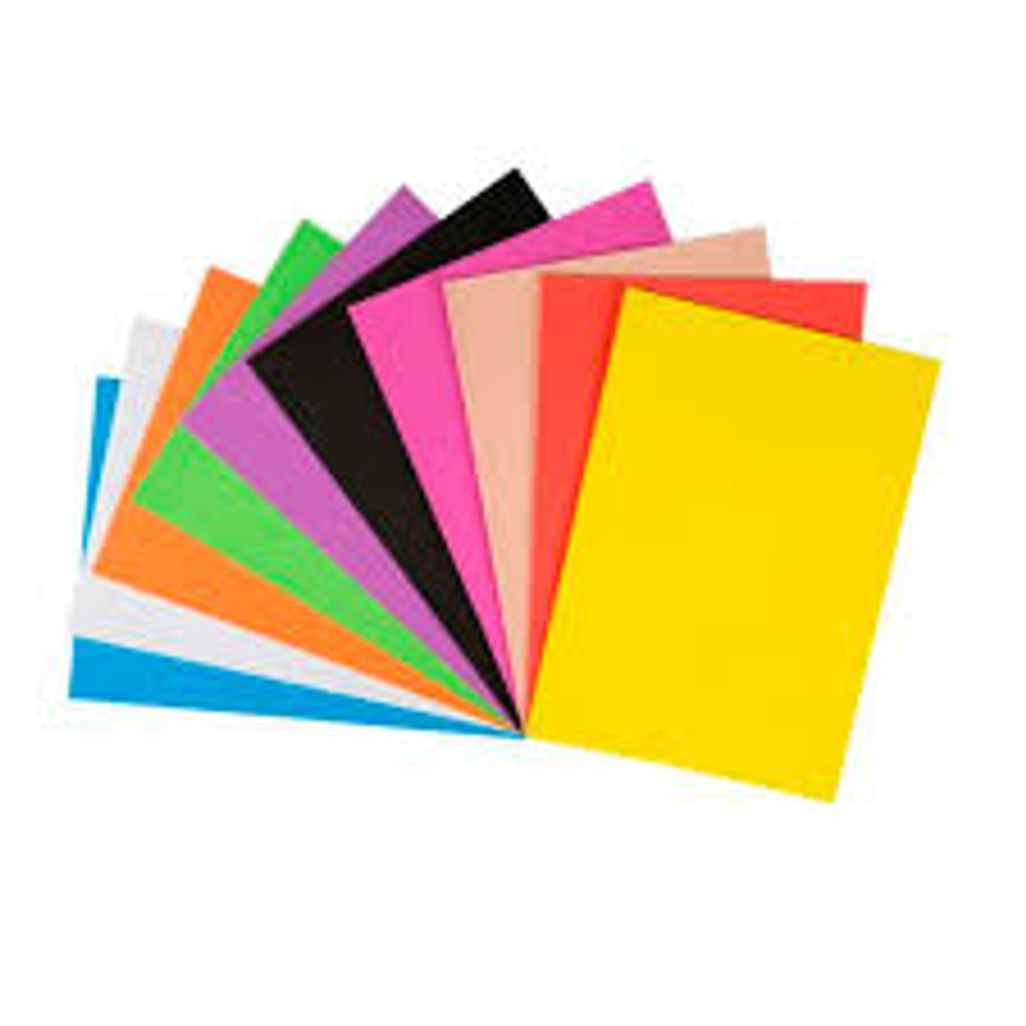 Goma Eva 20x30cm 6 pliegos colores surtidos 1