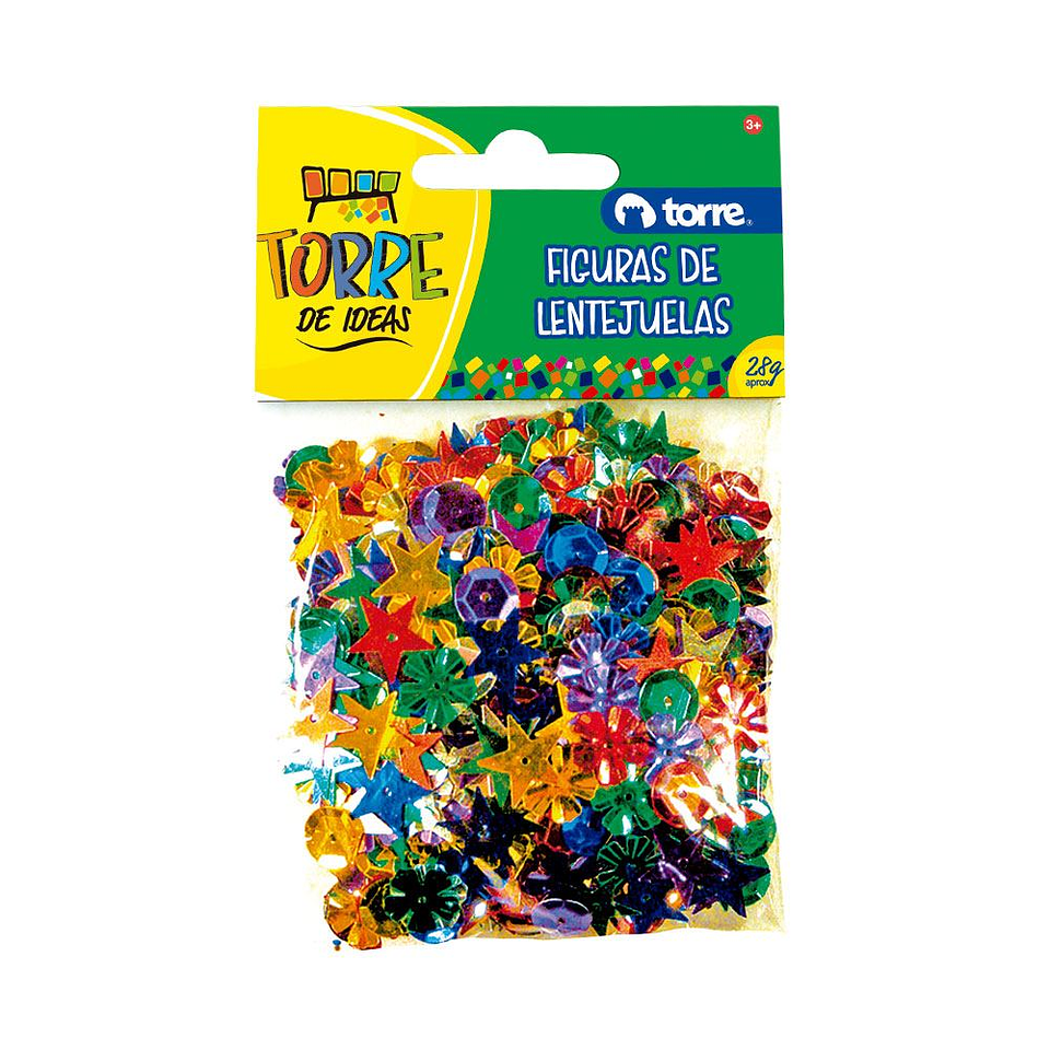 Figuras de Lentejuelas 28grs Torre 1