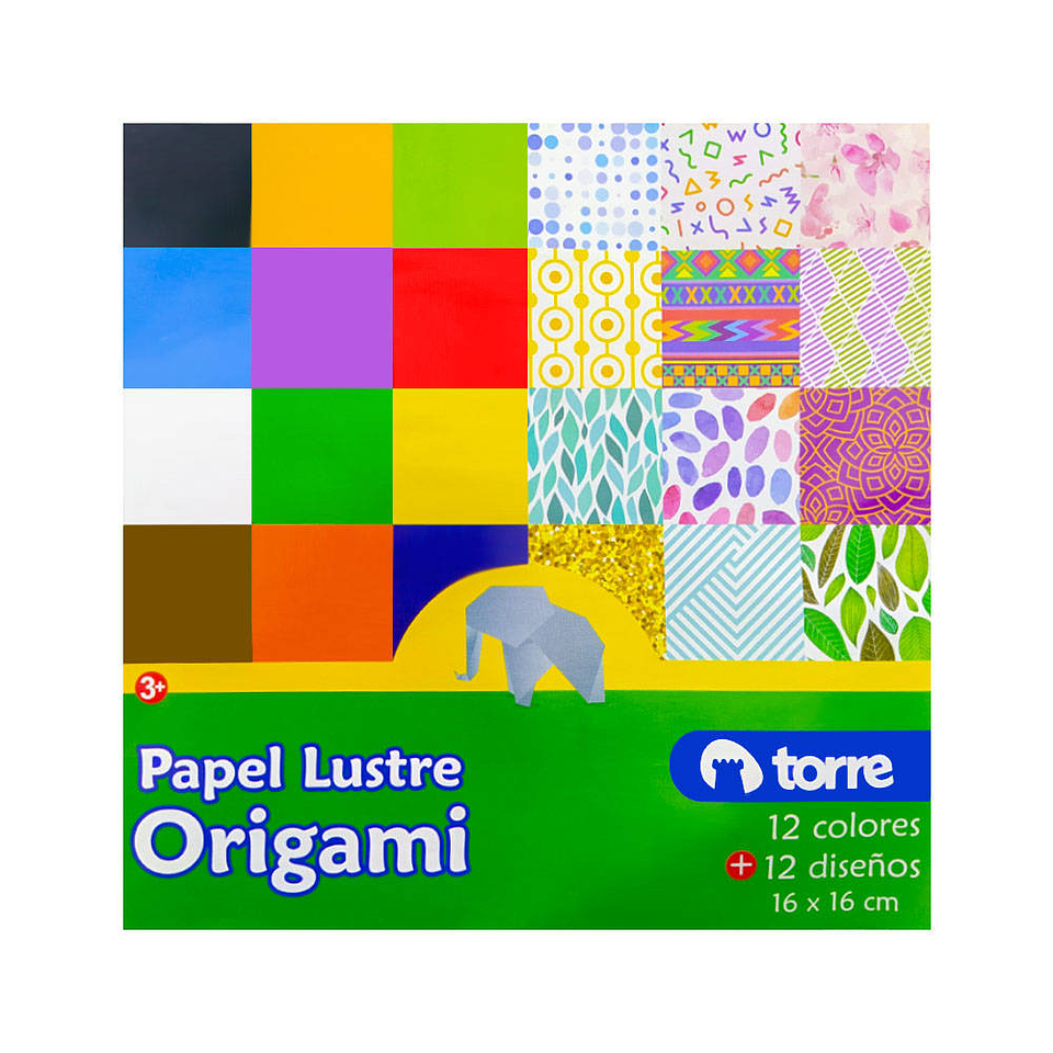 Block Papel Lustre Origami 16x16cm Torre 1