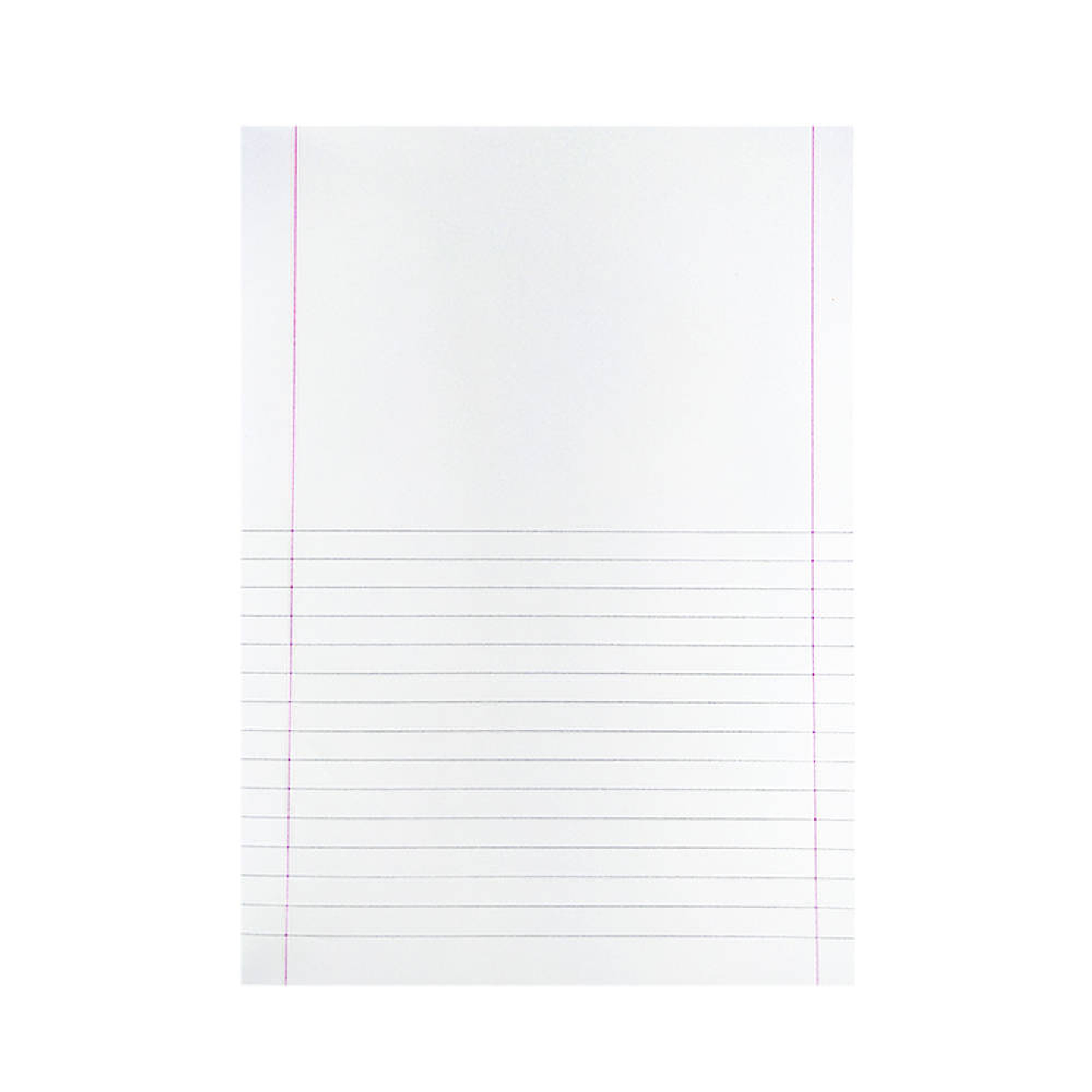 Cuaderno College Ciencas Mitad Dibujo Mitad Lineal 80hjs Colon 1