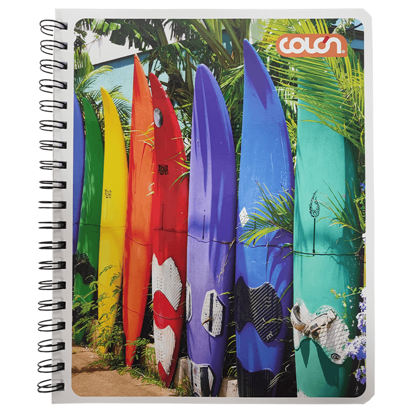 Cuaderno Universitario Basic Cuadro Grande 7mm 100hjs Colon 3