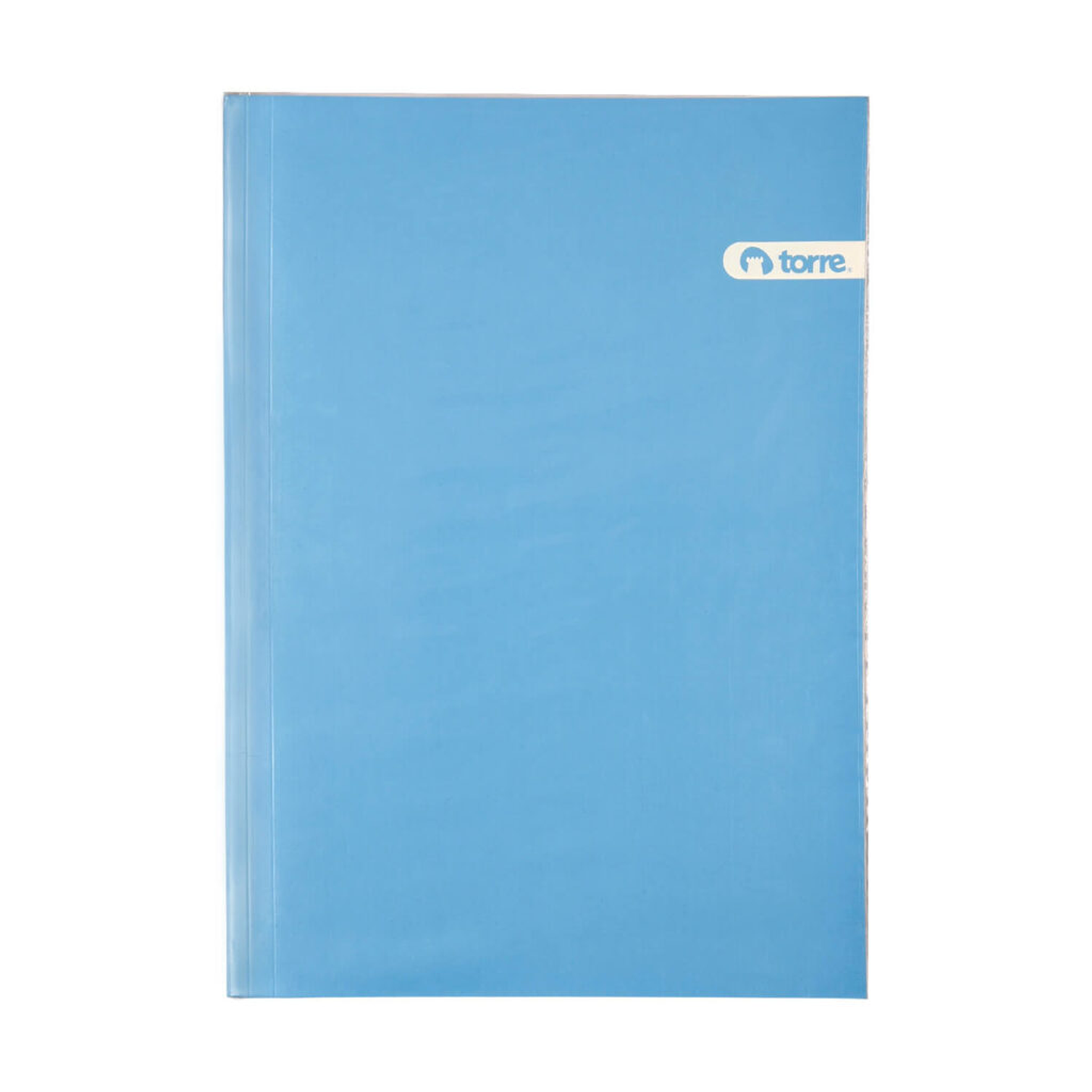 Carpeta Plastificada con Accoclip Color Celeste Torre 1