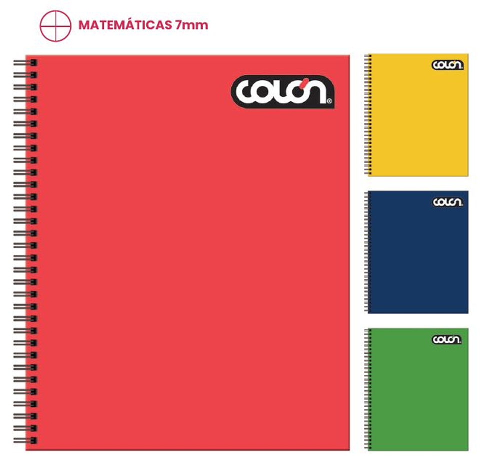 Cuaderno Universitario Basic 7mm 100hjs Colon 1