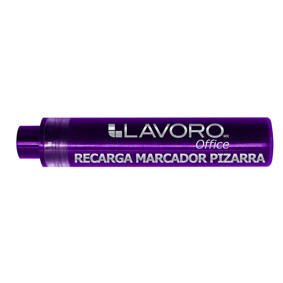 Recarga Marcador de Pizarra Color Morado Lavoro 1