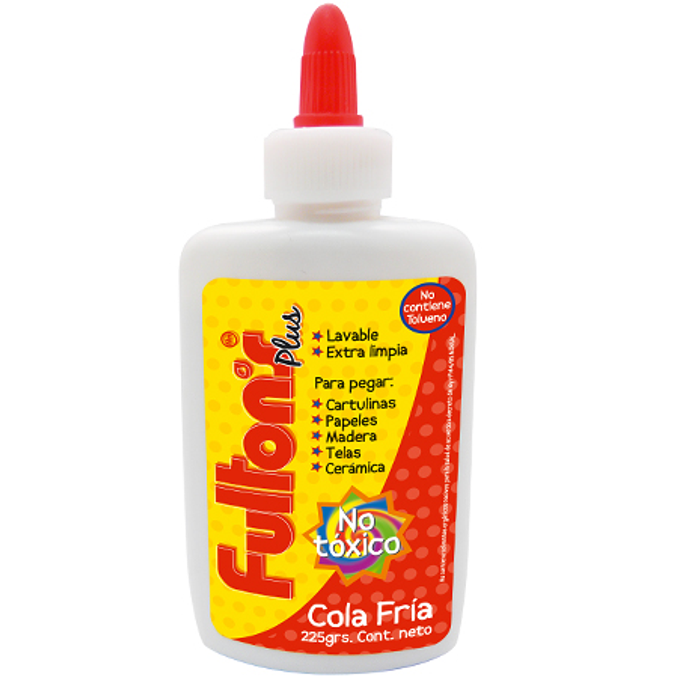 Cola Fria 225grs No Toxico Fultons 1