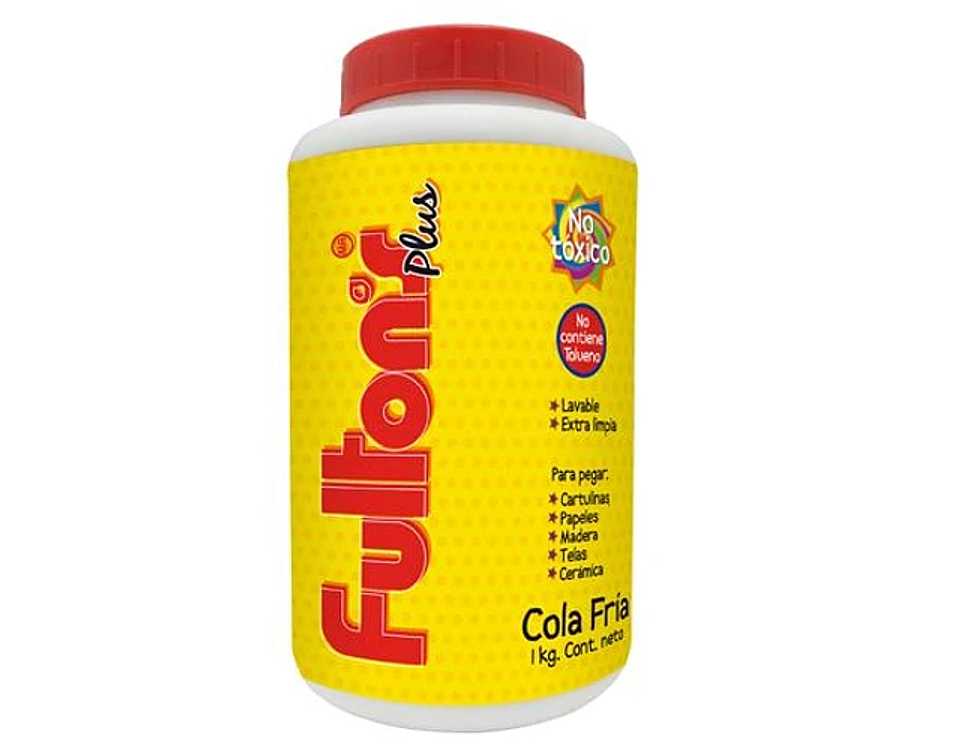 Cola Fria 1kg No Toxico Fultons 1