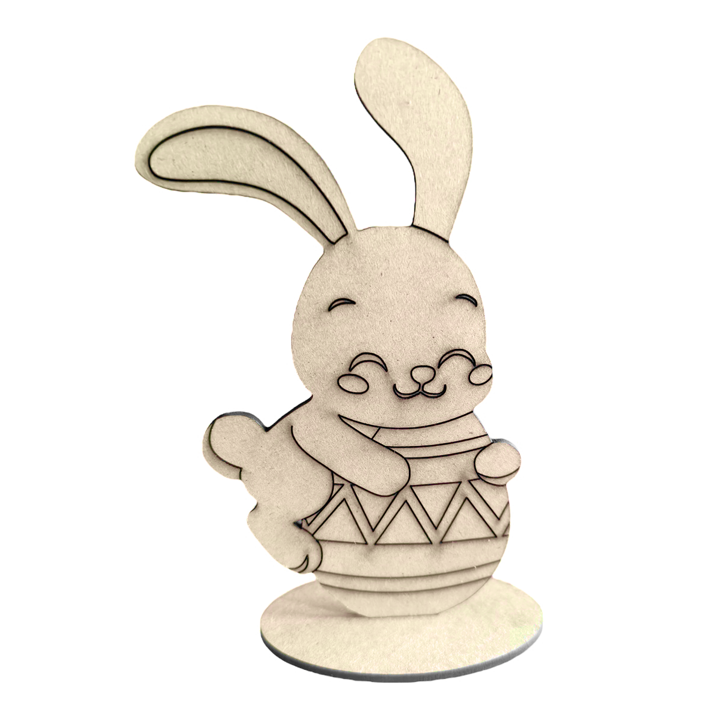 Conejo de Pascua para pintar 1