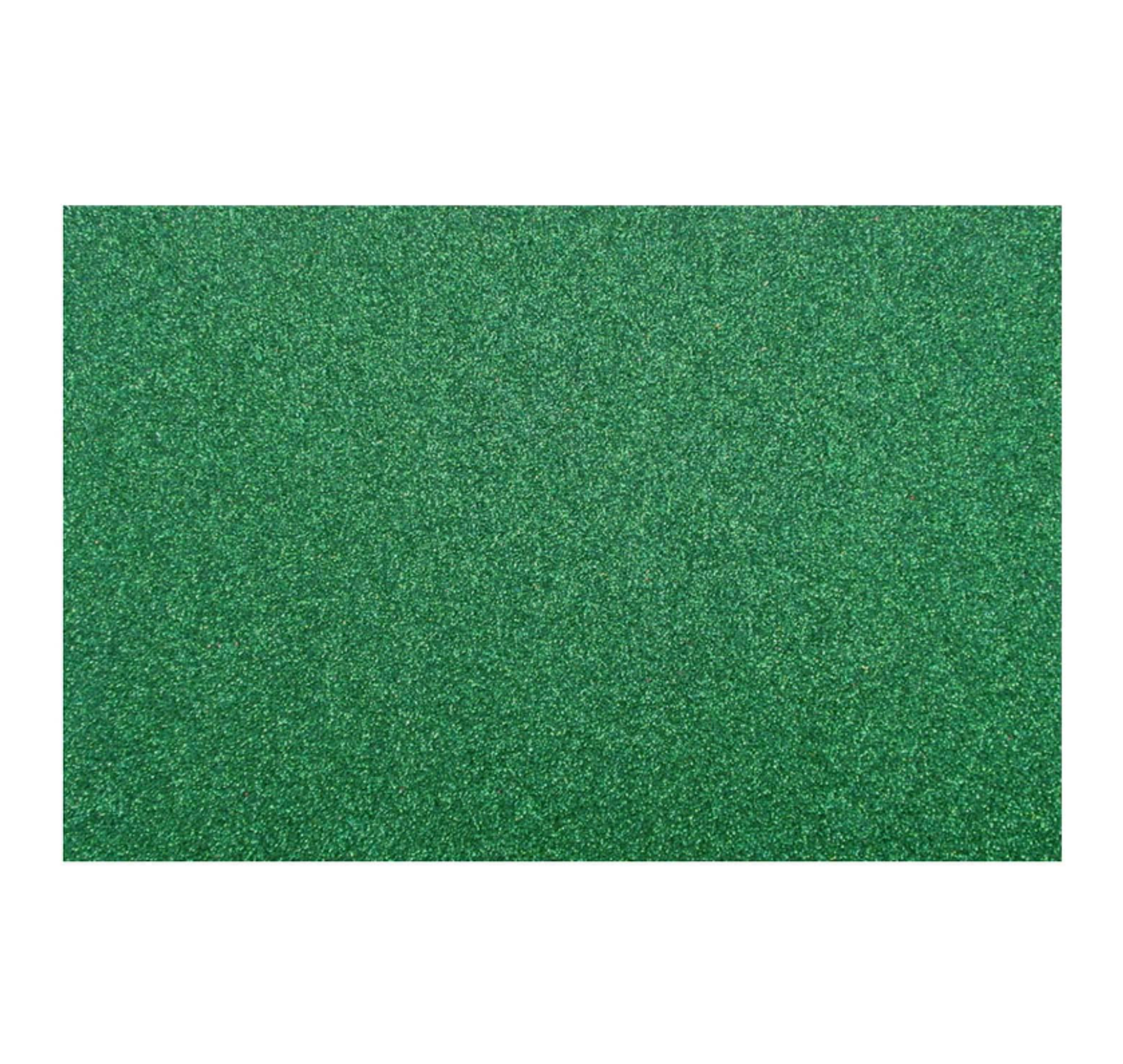 GOMA EVA GLITTER 40X60 CM VERDE BOLSA 10 UNIDADES ART & CRAF 1