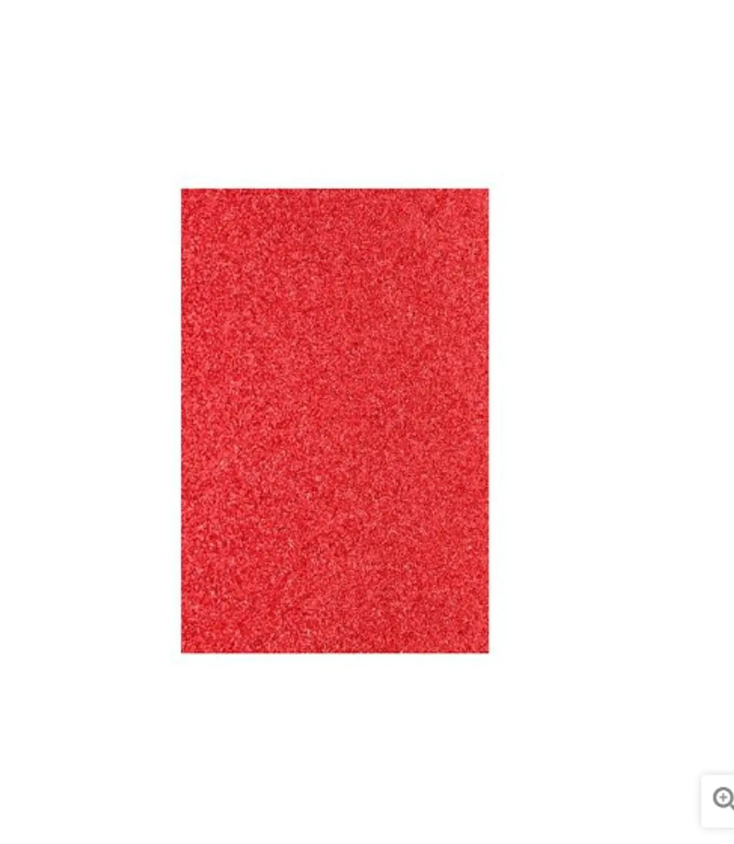 GOMA EVA GLITTER 40X60 CM ROJO BOLSA 10 UNIDADES ART & CRAF 1