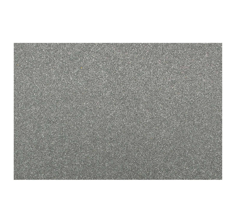 GOMA EVA GLITTER 40X60 CM PLATA BOLSA 10 UNIDADES ART & CRAF 1