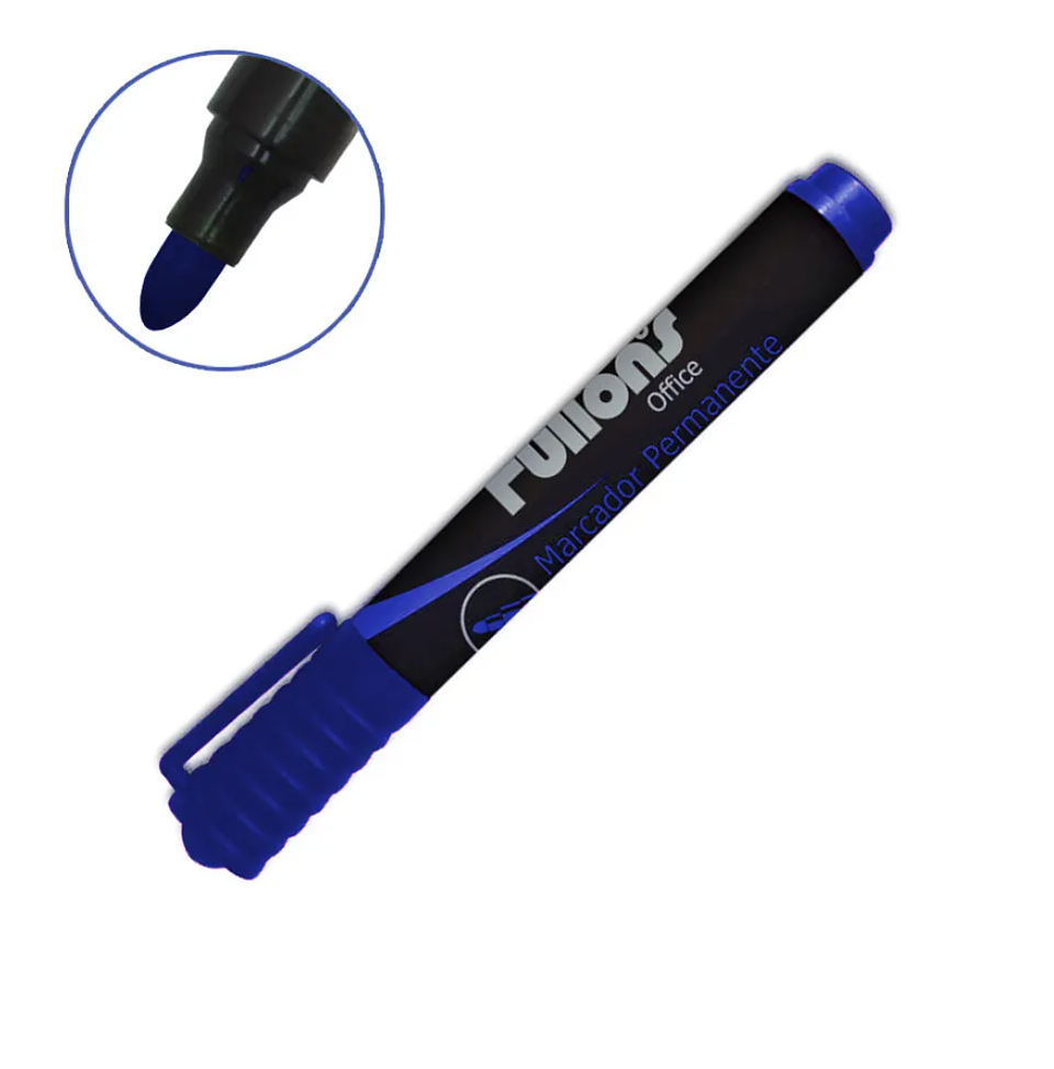 MARCADOR PERM. PTA.RED. AZUL FULTONS 1