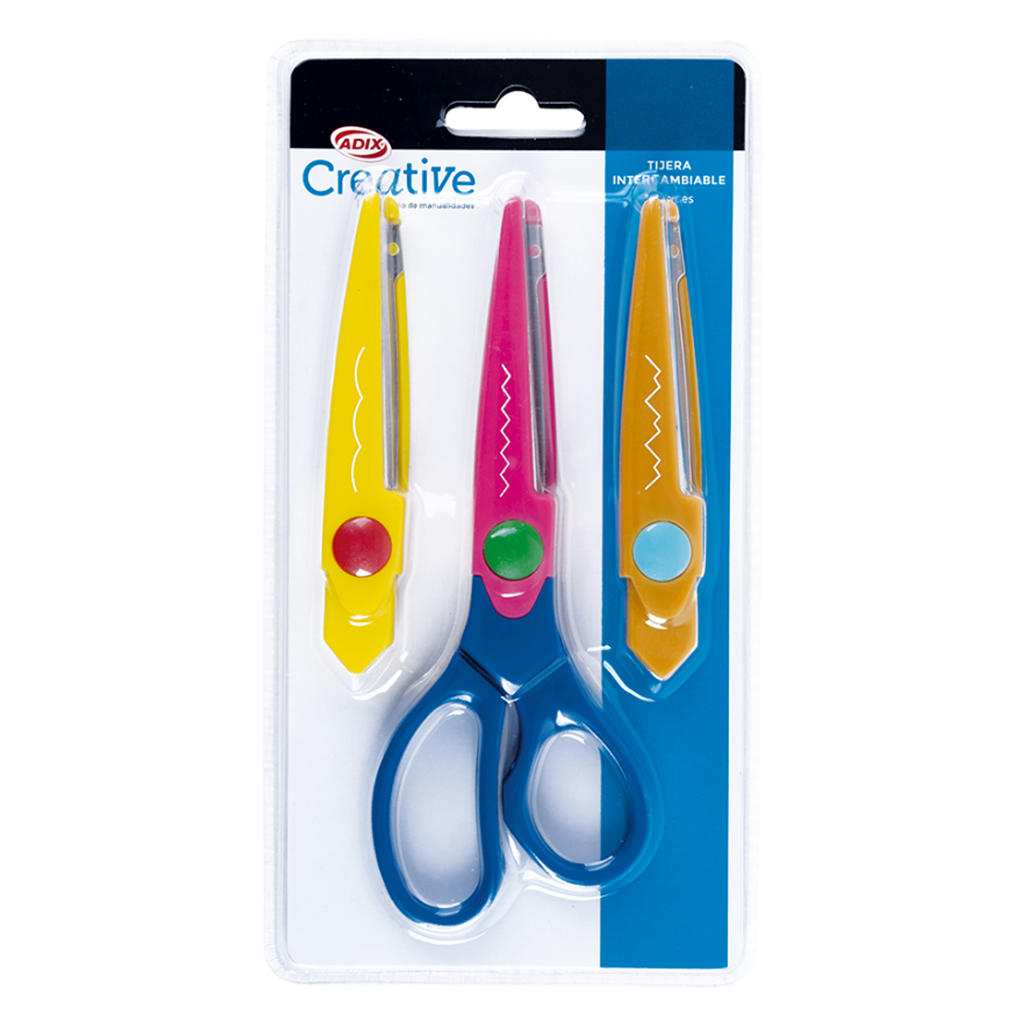 Tijera Intercambiable 3 Cortes CREATIVE 1