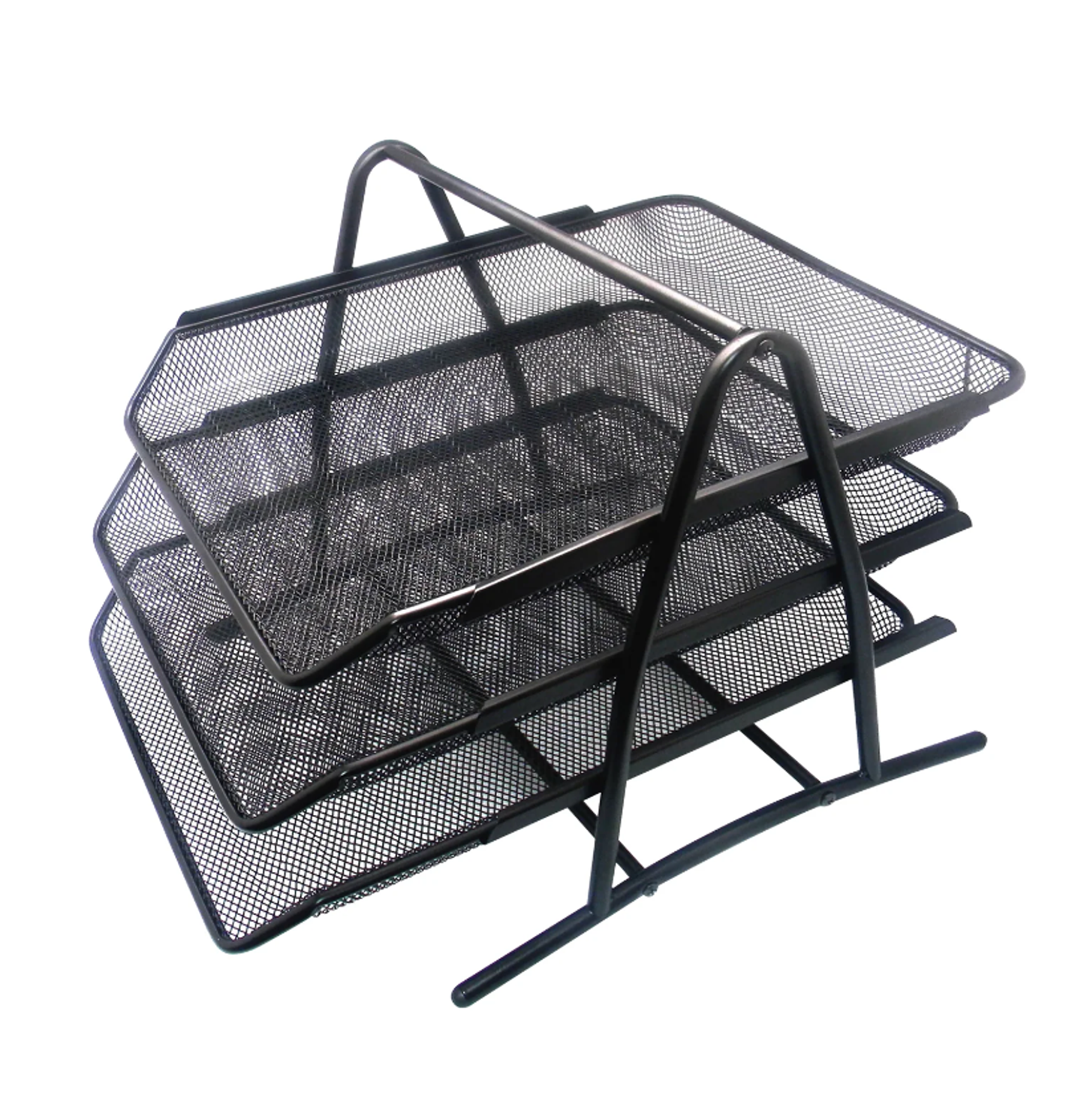 BANDEJA PORTA DOC. TRIPLE MALLA METAL LAVORO 1