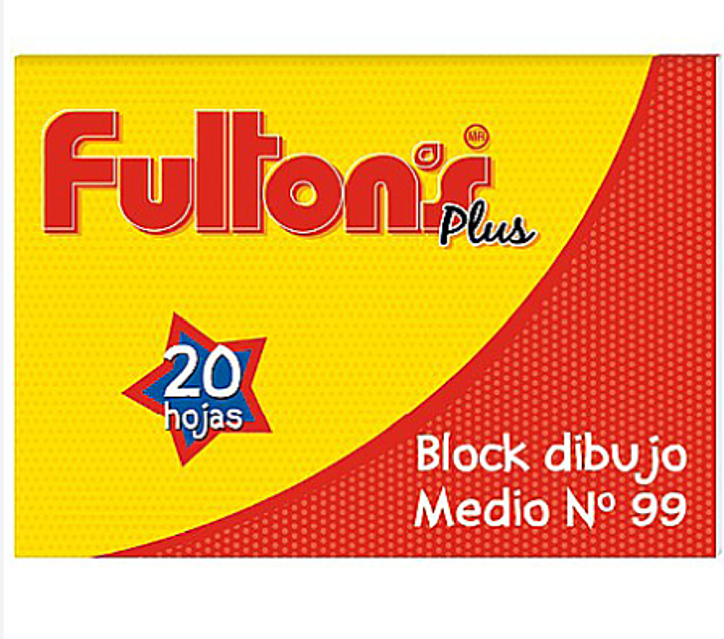 BLOCK DIBUJO MEDIO N° 99 20 HJS. FULTONS 1