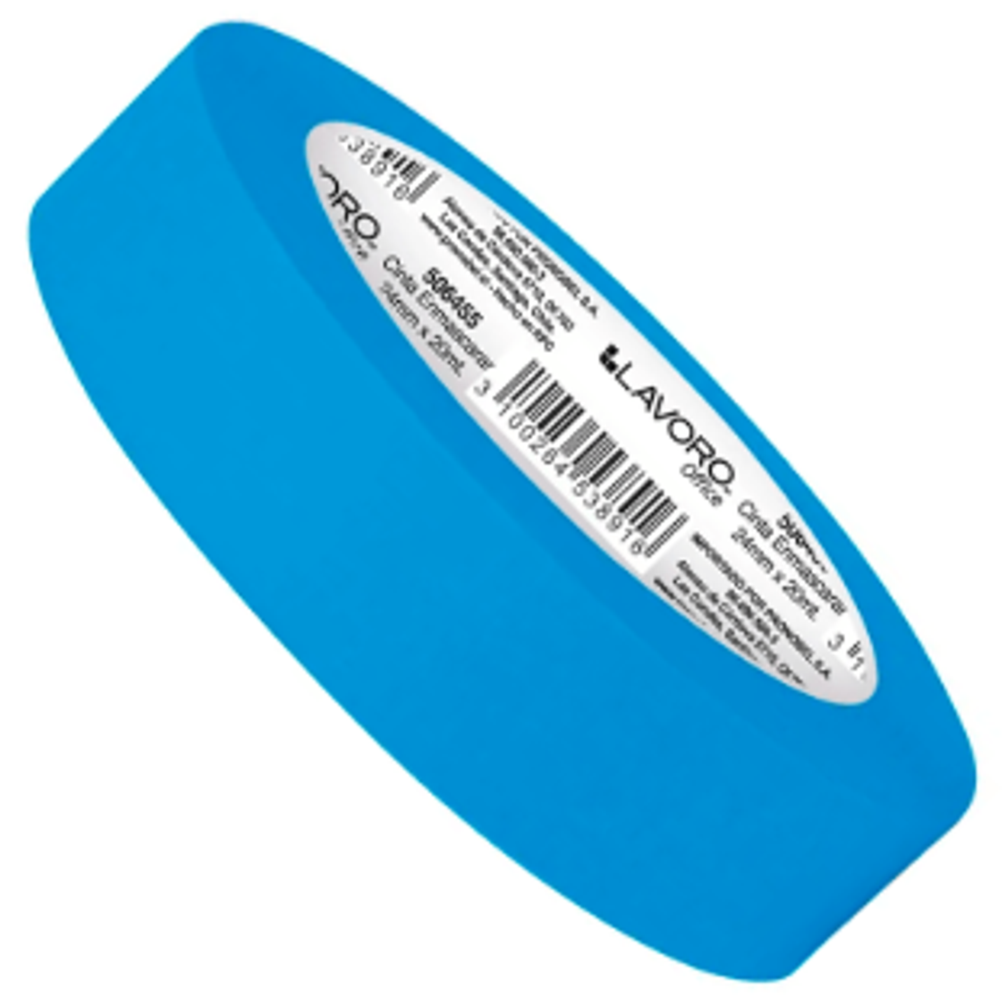 CINTA ENMASCARAR 24MMX20M CELESTE 1