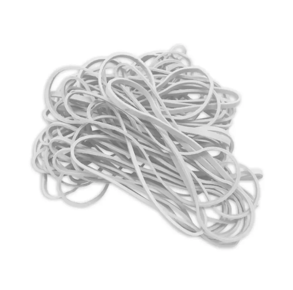 Elasticos 1 Kl. Blanco Importado Fultons 1