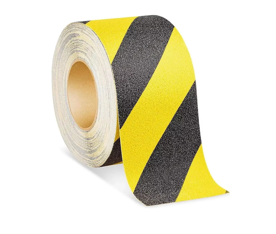 CINTA ANTIDESLIZANTE 5MTX50MM AMARILLO/NEGRO 1