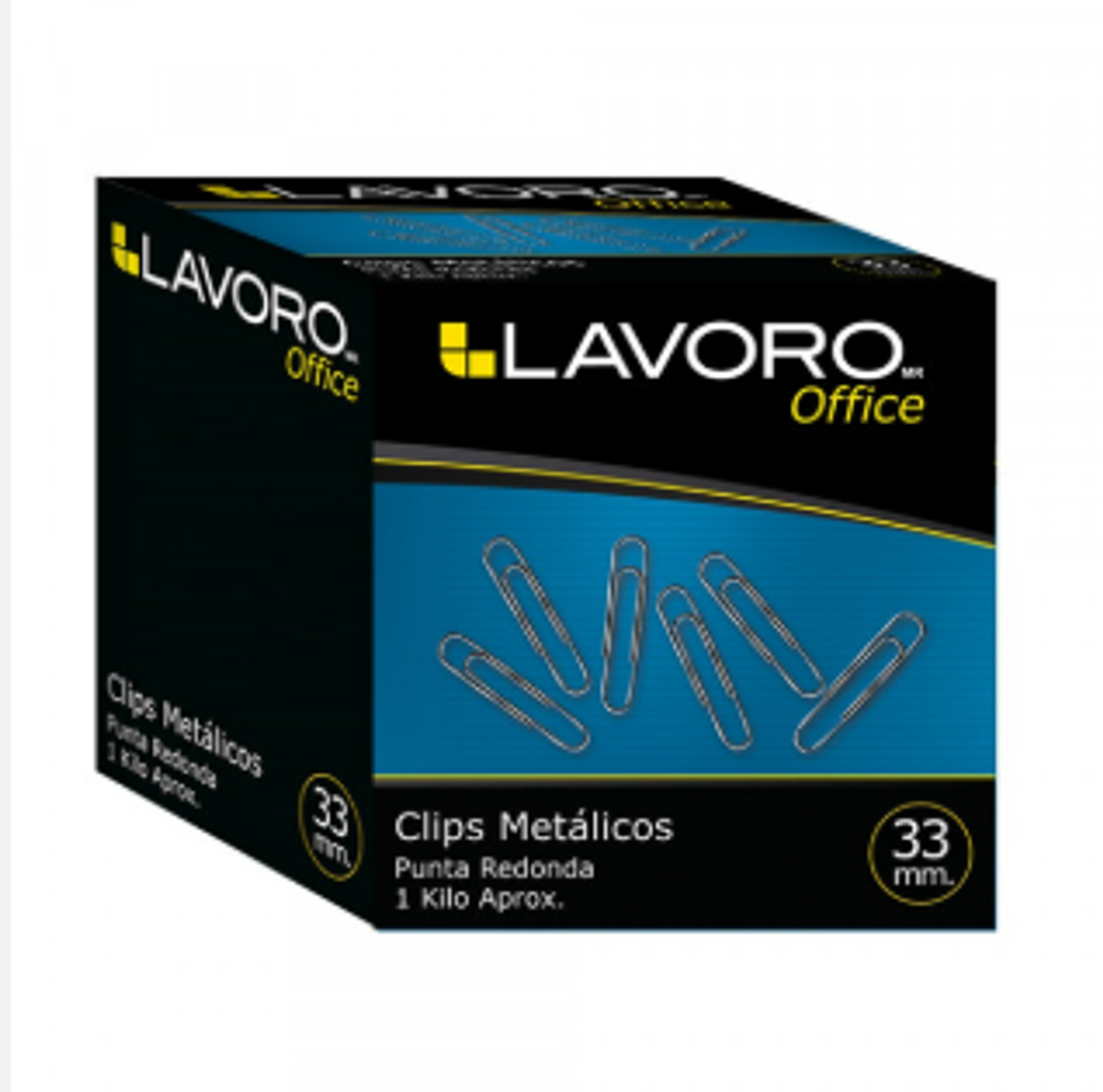 CLIP N°1 RED. 33 MM. 1 KL. LAVORO 1