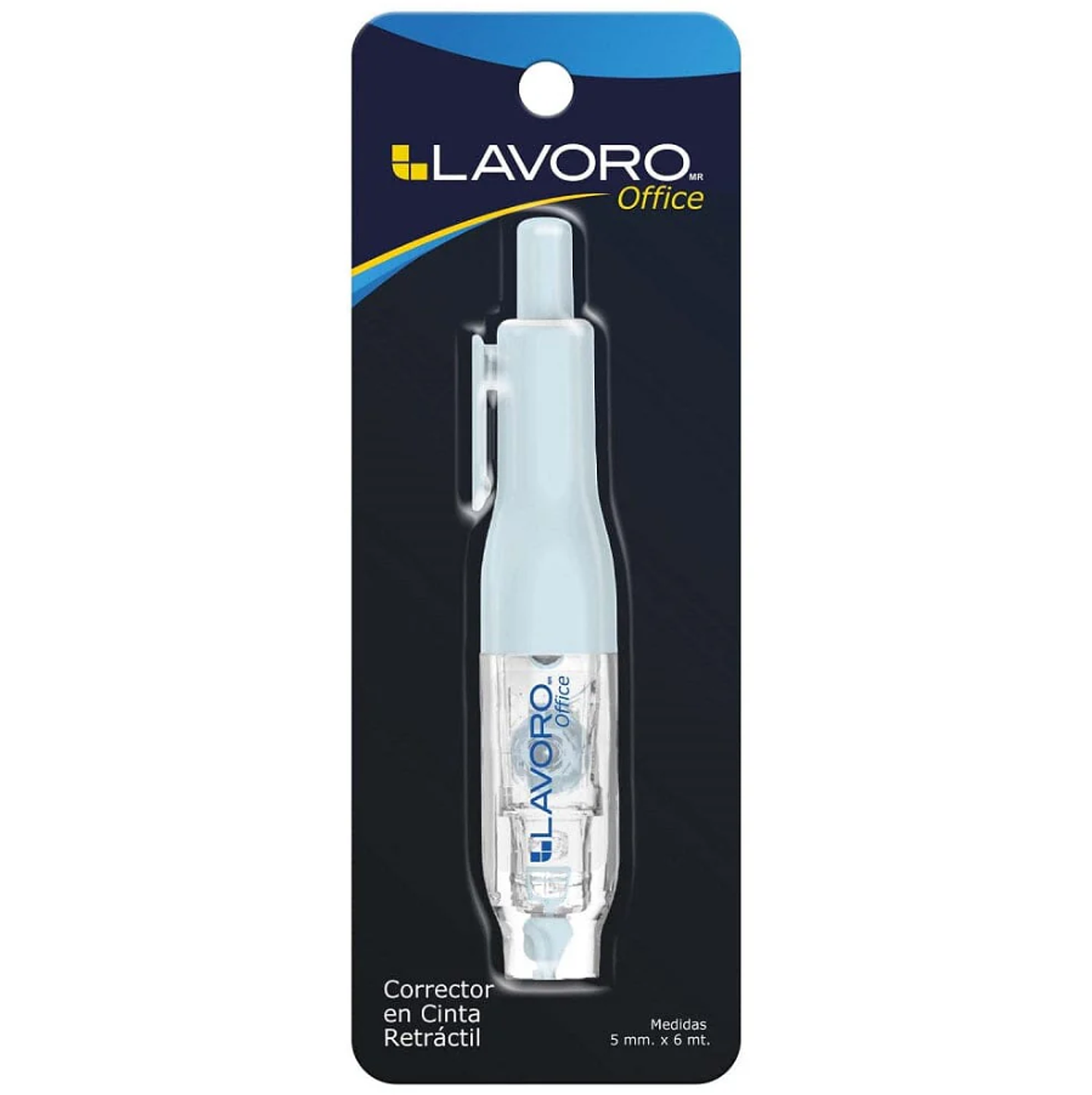 CORRECTOR EN CINTA 6 MTS. X 5 MM RETRACTIL 1