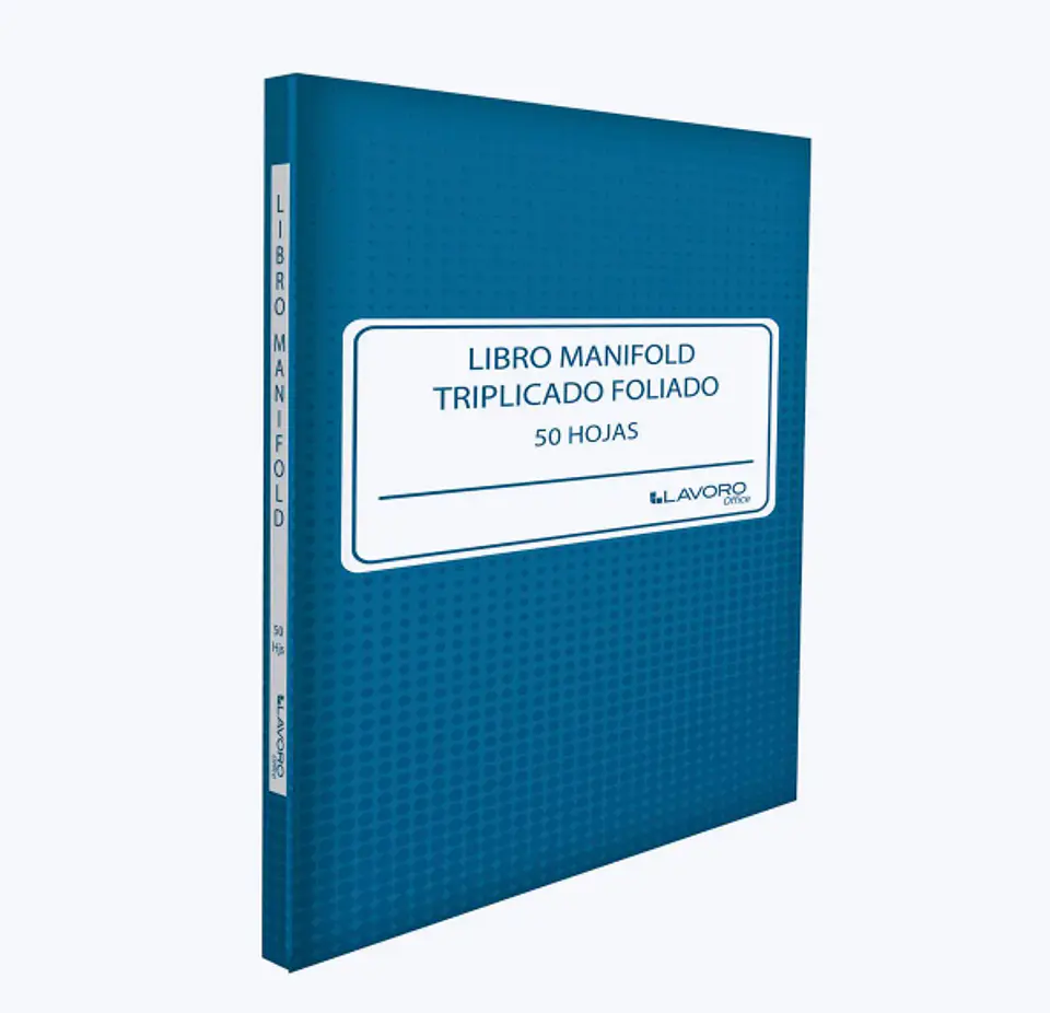 Libro Manifold 50Hj Triplicado Foliado Lavoro 1
