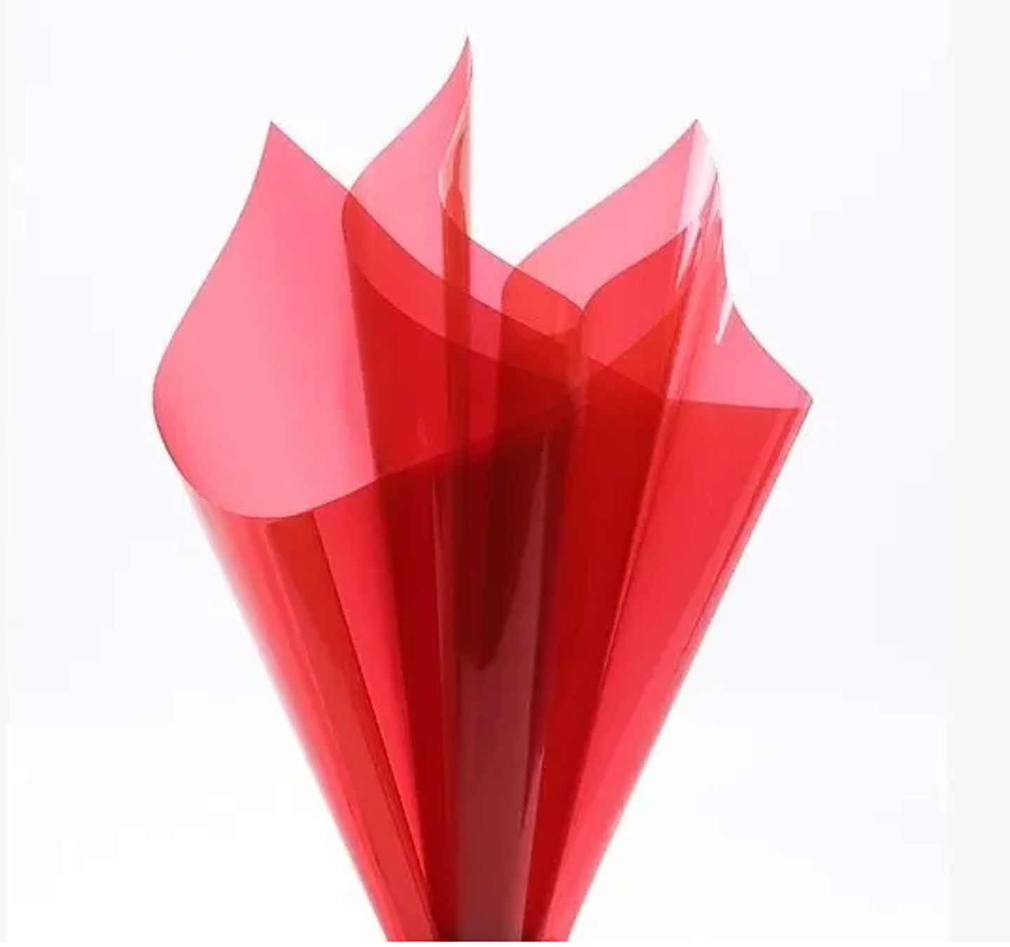 PAPEL CELOFAN IMPORT. ROJO 70X100 CM. ART & CRAF 1