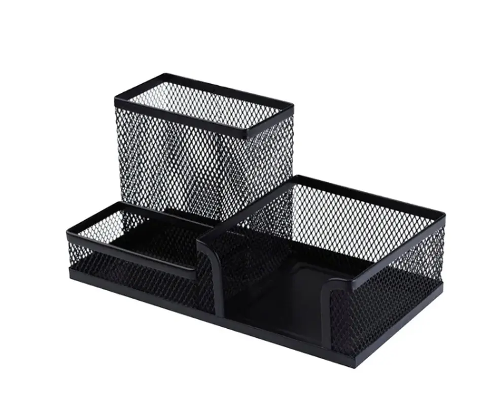 Organizador Escritorio 3E Malla Metal 1