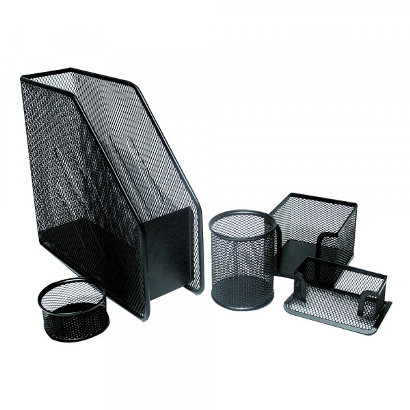 SET 5 PIEZAS MALLA METAL REVISTERO LAVORO 1