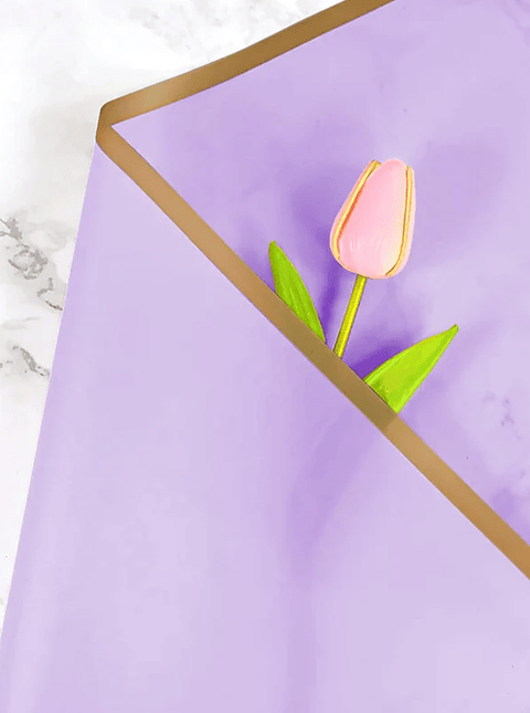 Papel Coreano Lila 57 X 57 Cm 20 Unidades