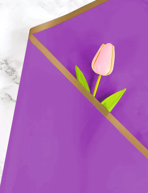 Papel Coreano Morado 57 X 57 Cm 20 Unidades