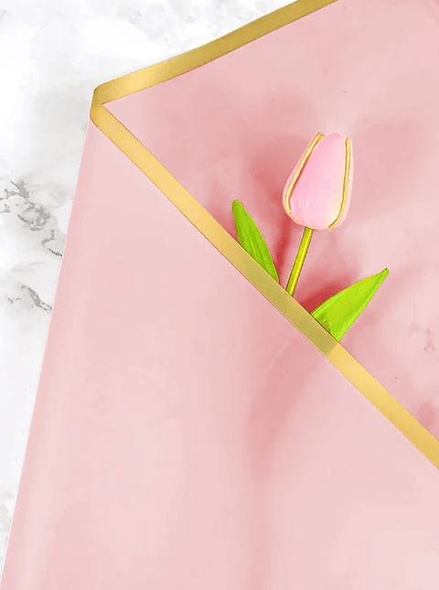 Papel Coreano Rosado 57 X 57 Cm 20 Unidades