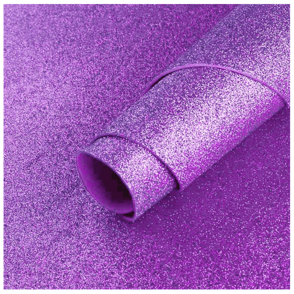 Pliego Goma Eva Glitter 40X60Cm Color Lila 1