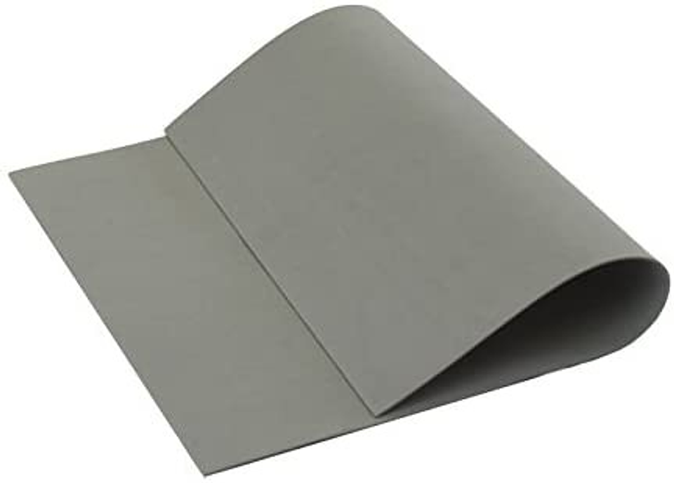 Pliego Goma Eva Lisa Color Plomo 40X60Cm 1