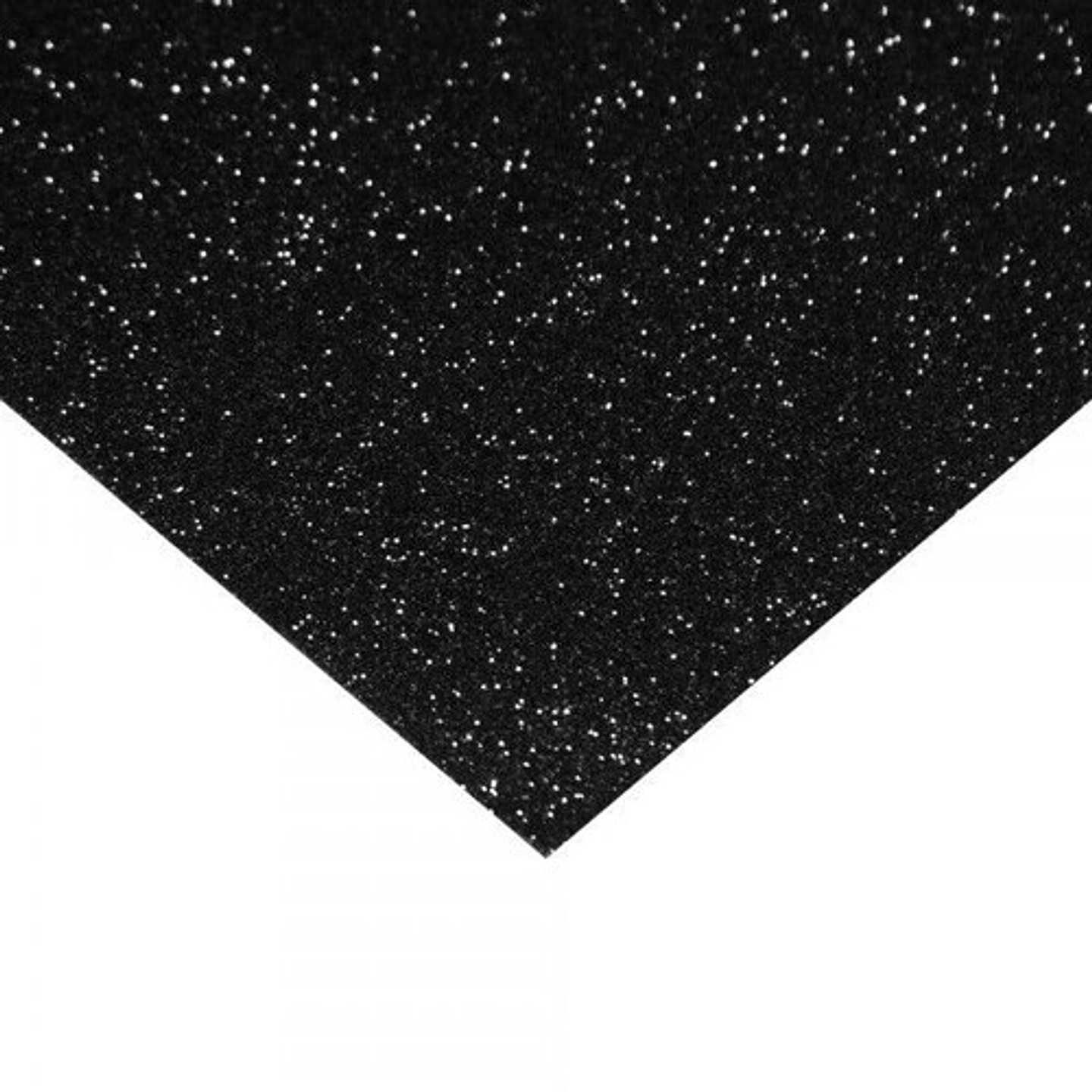 Pliego Goma Eva Glitter Color Negro 40X60Cm 1