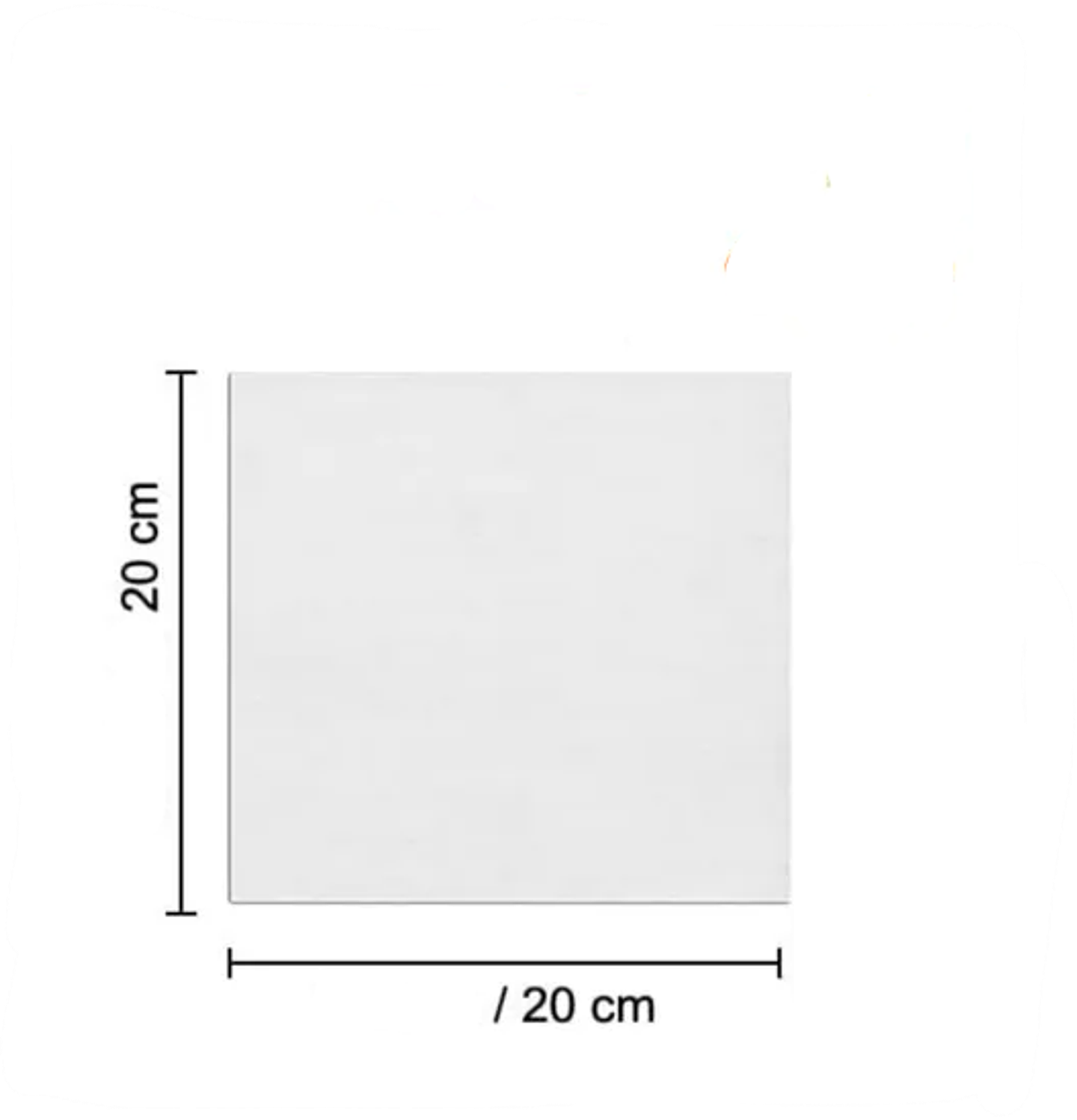 Cartón Entelado Dingli 20x20cm 1
