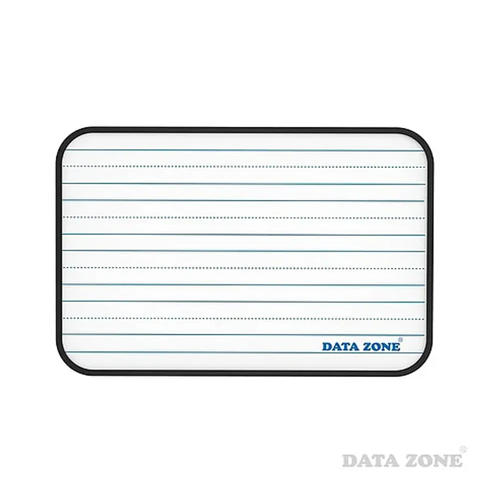 Pizarra Doble Caligráfica Y Cuadriculada 20x30cm Datazone 1