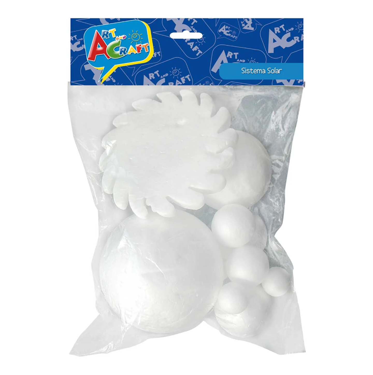 PELOTA DE PLUMAVIT SIST SOLAR 10 UN ART & CRAF  1